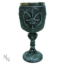 Kielich puchar - Goblet of Baphomet 17.5 cm
